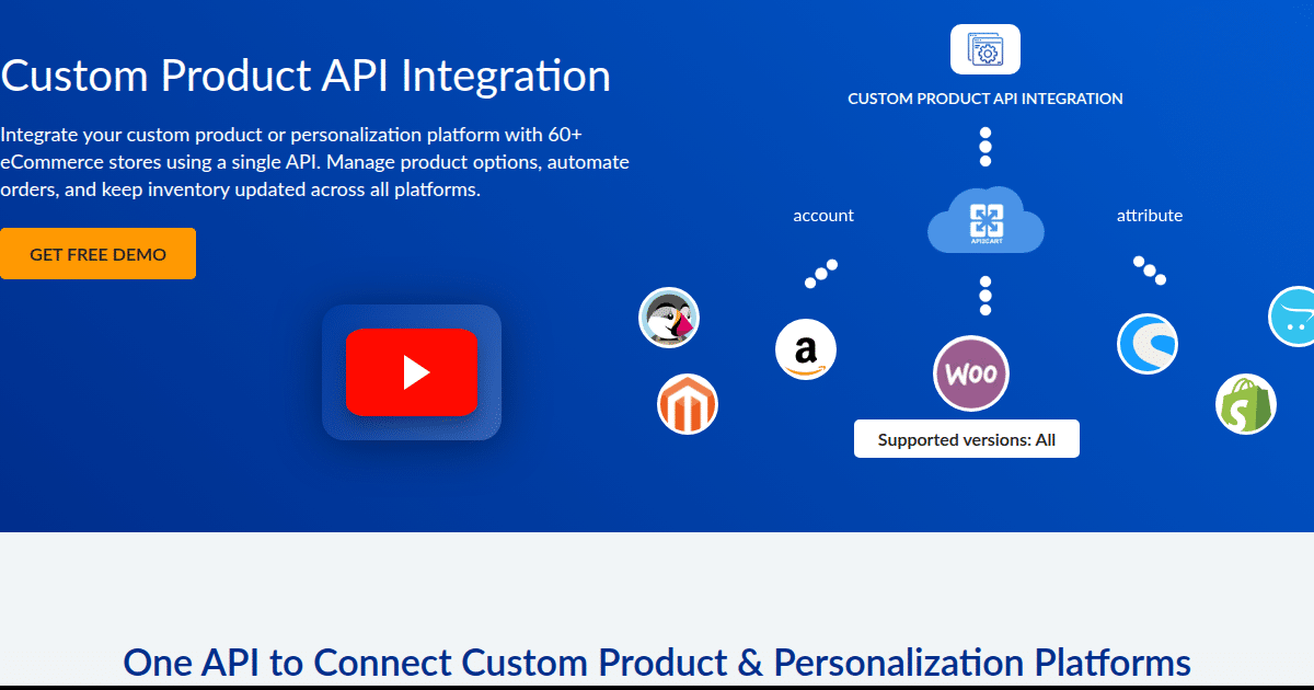 Custom Product API Integration