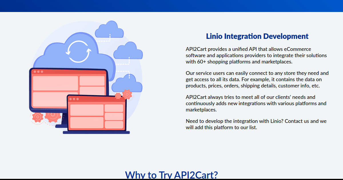 Linio Linio Integration - API2Cart - Unified eCommerce API