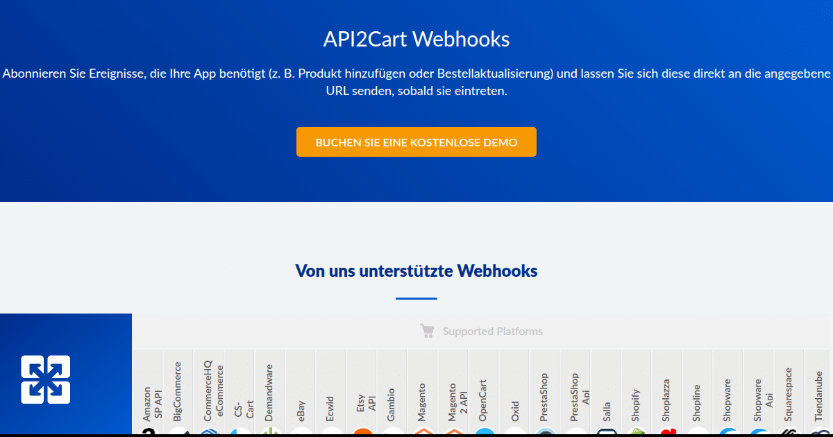 API2Cart Webhooks - API2Cart - Unified eCommerce API