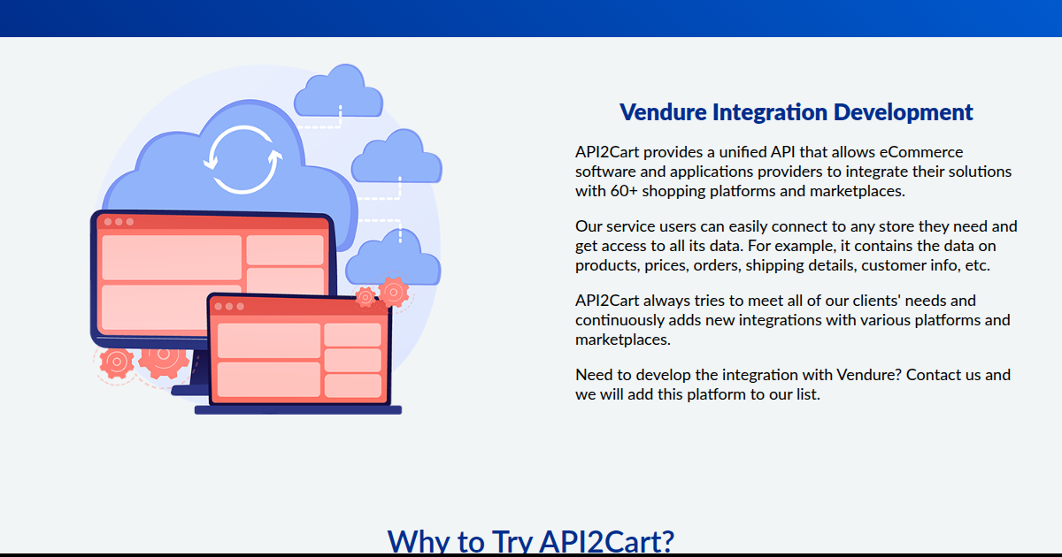 Vendure Integration - API2Cart - Unified eCommerce API