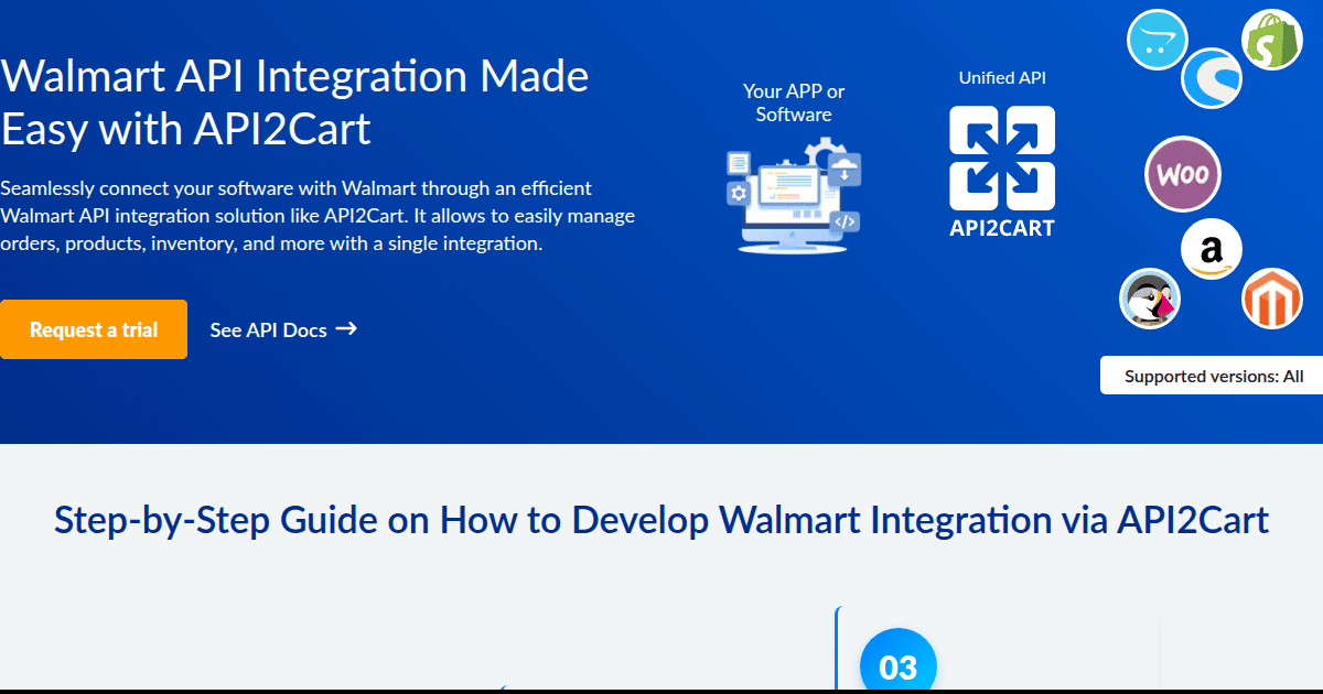 Walmart API Integration Guide 2026 | API2Cart