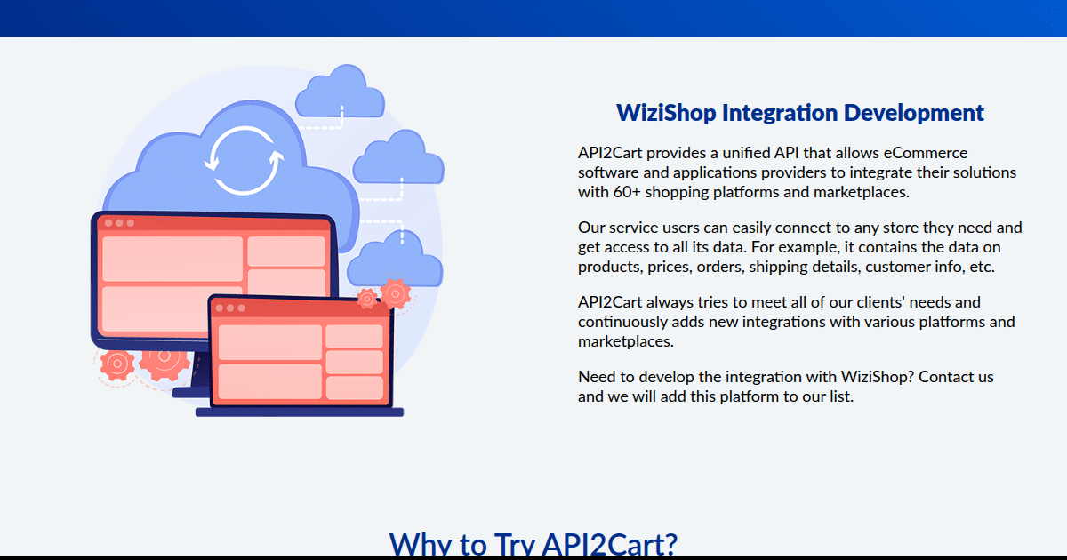 WiziShop Integration - API2Cart - Unified eCommerce API
