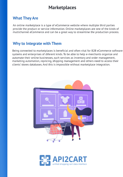 Integration With Marketplaces For B2B eCommerce Software Solutions