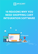 Shopping cart integration software