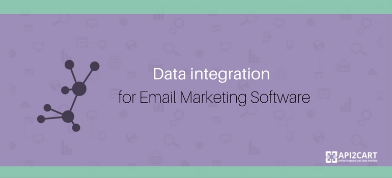 Data integration for email marketing software