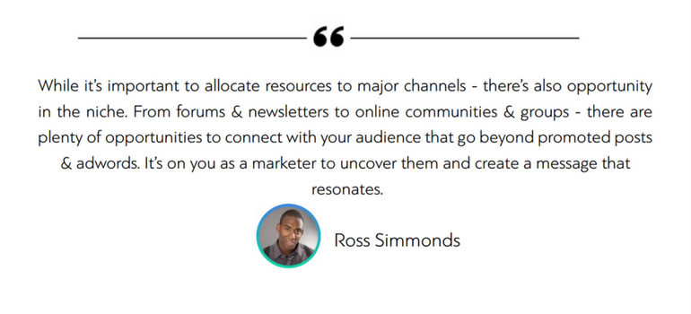 b2b ecommerce marketing quote