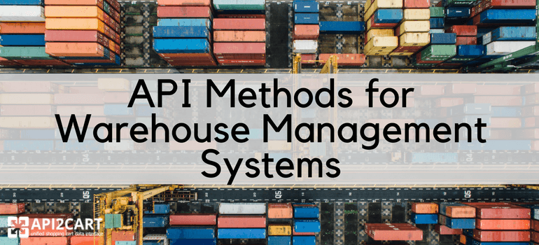 api methods for warehouse