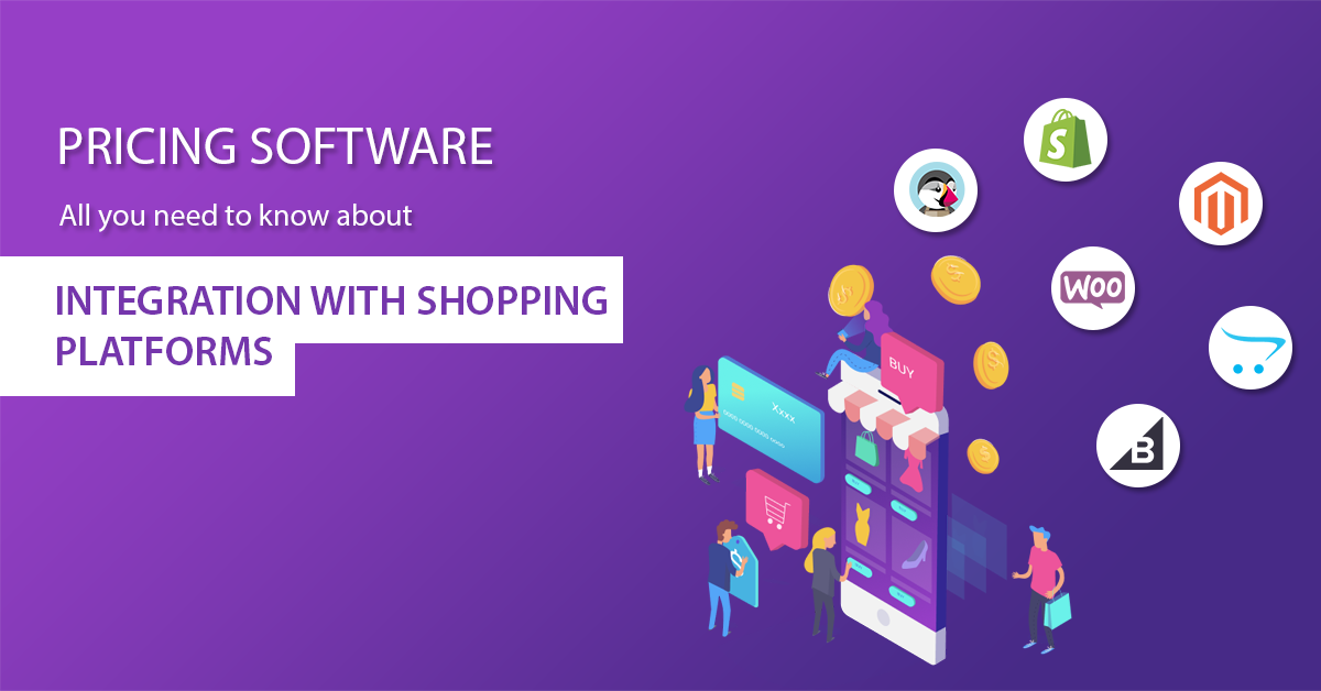 pricing software integration with shopping carts