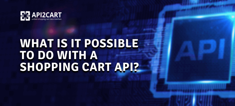 What Is It Possible to Do With a Shopping Cart API