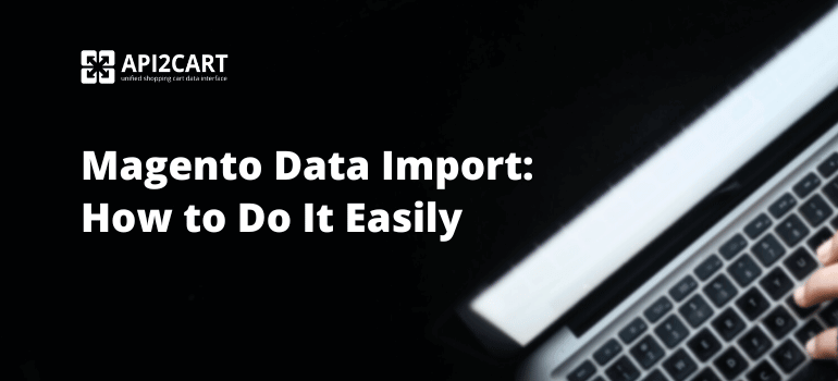 magento data import