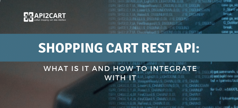 shopping cart rest api