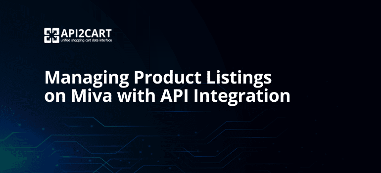 Miva Product Management API