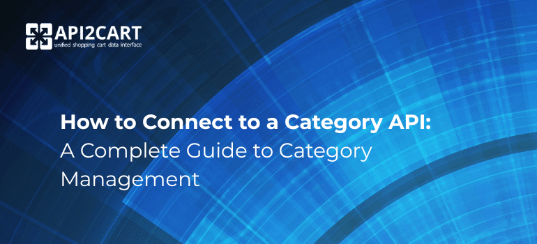 API service category integration for eCommerce platforms