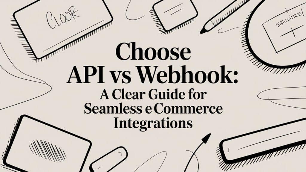 Choose api vs webhook: A Clear Guide for Seamless Ecommerce Integrations