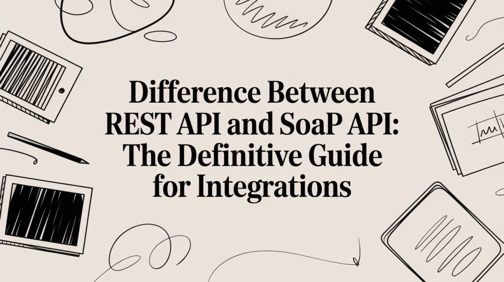 Difference between REST API and SOAP API: The Definitive Guide for Integrations