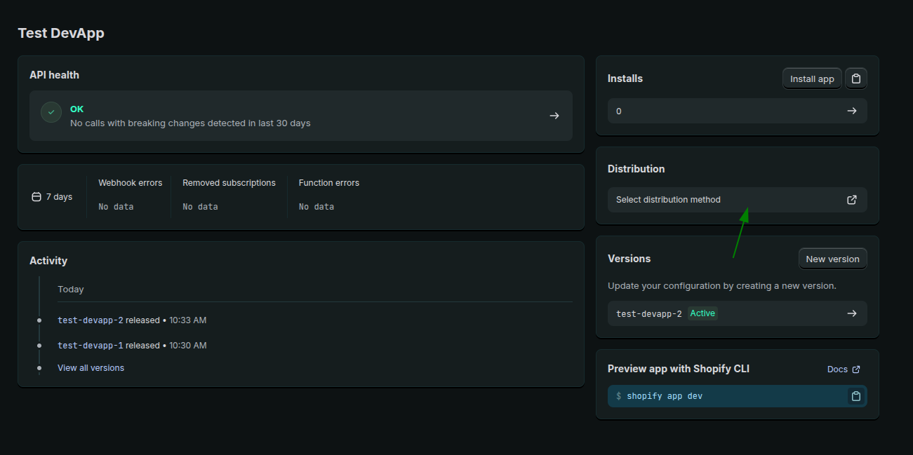 App distribution options