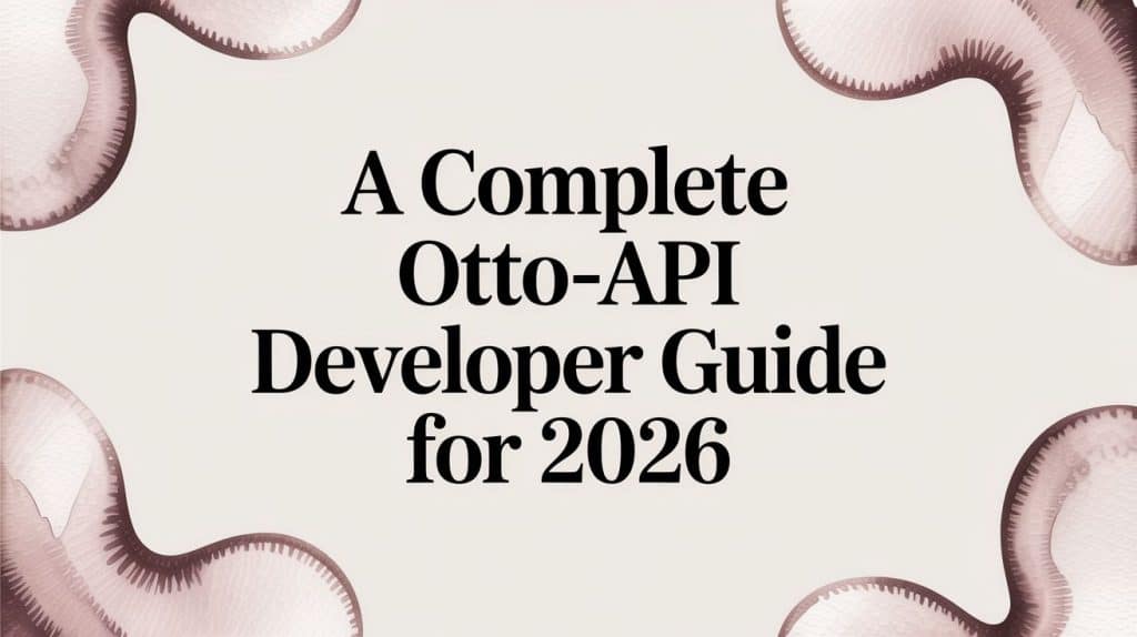 A Complete Otto-API Developer Guide for 2026