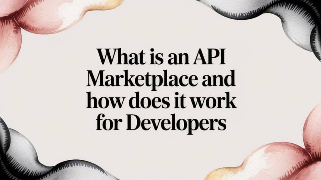 What is API Marketplace?